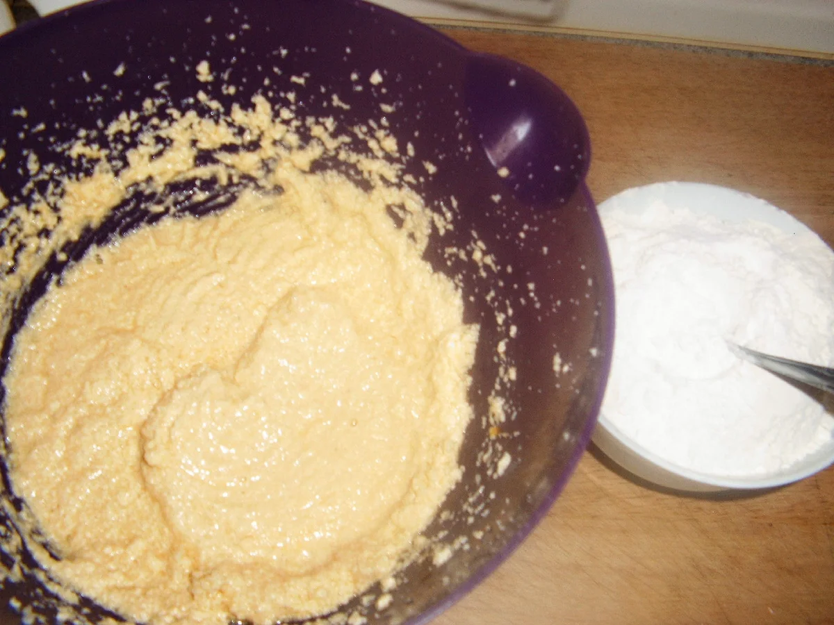 Rezept: Rhabarber-Erdbeer-Kuchen Bild Nr. 3 Rhabarber-Erdbeer-Kuchen - Rezept - Bild Nr. 3