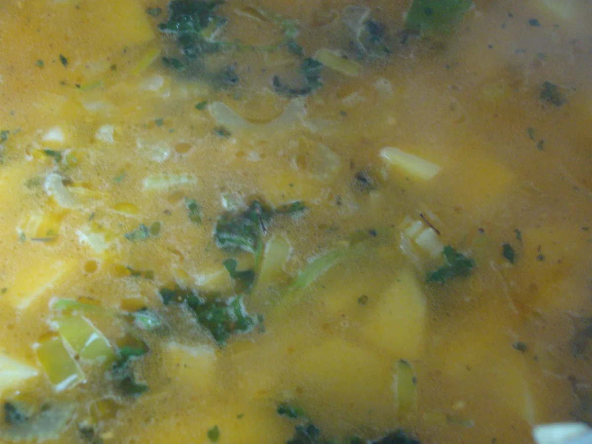 Kartoffel-Paprikacremesüppchen mit NussCroutons - Rezept - Bild Nr. 7