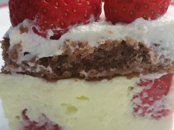 Erdbeer-Pfirsich-Joghurt Torte - Rezept - Bild Nr. 19