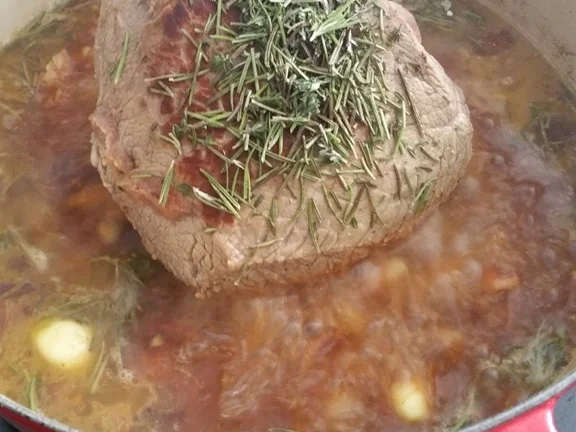 Rezept: Rinderbraten "Sonntagsbraten wie zu Omas Zeiten" à la Biggi Bild Nr. 8 Rinderbraten "Sonntagsbraten wie zu Omas Zeiten" à la Biggi - Rezept - Bild Nr. 8