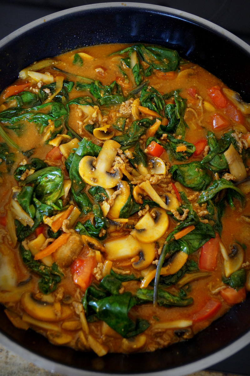 Hackfleisch-Gemüse-Curry - Rezept