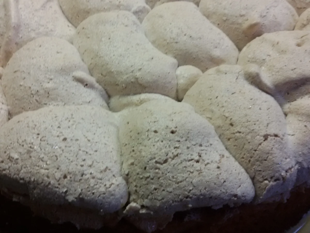 Apfelkuchen mit Baiserhaube - Rezept - Bild Nr. 4