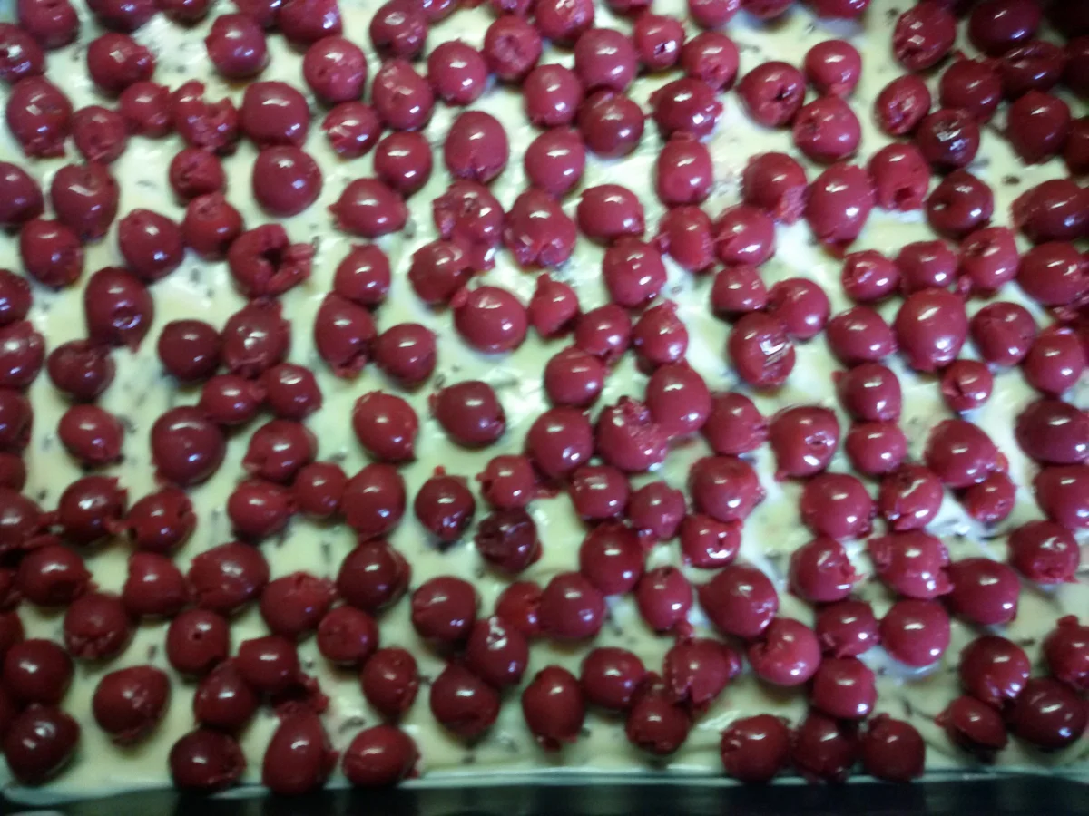 Schoko - Pudding - Kirschen - Kuchen - Rezept - Bild Nr. 3