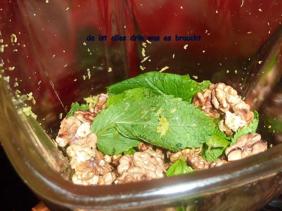 Pfefferminz Pesto - Rezept - Bild Nr. 5