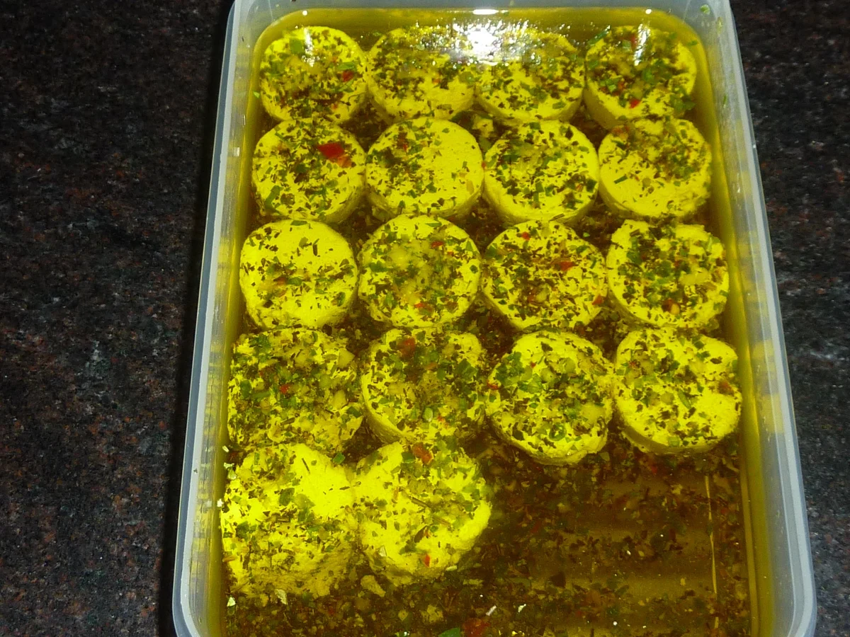 Frischen Ziegenkäse marinieren - Rezept - Bild Nr. 7