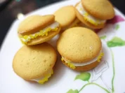 Kokos Whoopies mit Zitronencreme - Rezept