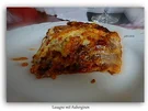 Rezept: Lasagne mit gebratenen Auberginen Lasagne mit gebratenen Auberginen - Rezept