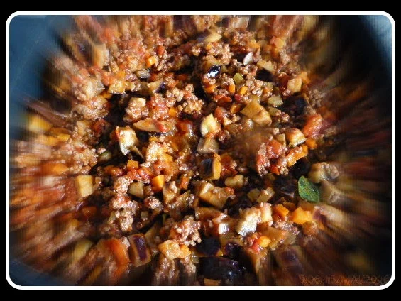 Lasagne mit gebratenen Auberginen - Rezept - Bild Nr. 6