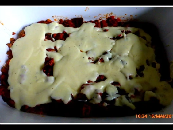 Lasagne mit gebratenen Auberginen - Rezept - Bild Nr. 7