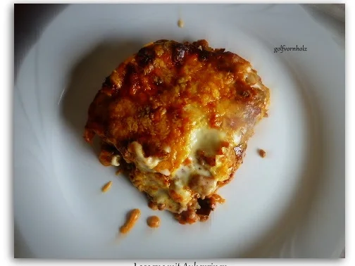 Lasagne mit gebratenen Auberginen - Rezept - Bild Nr. 10