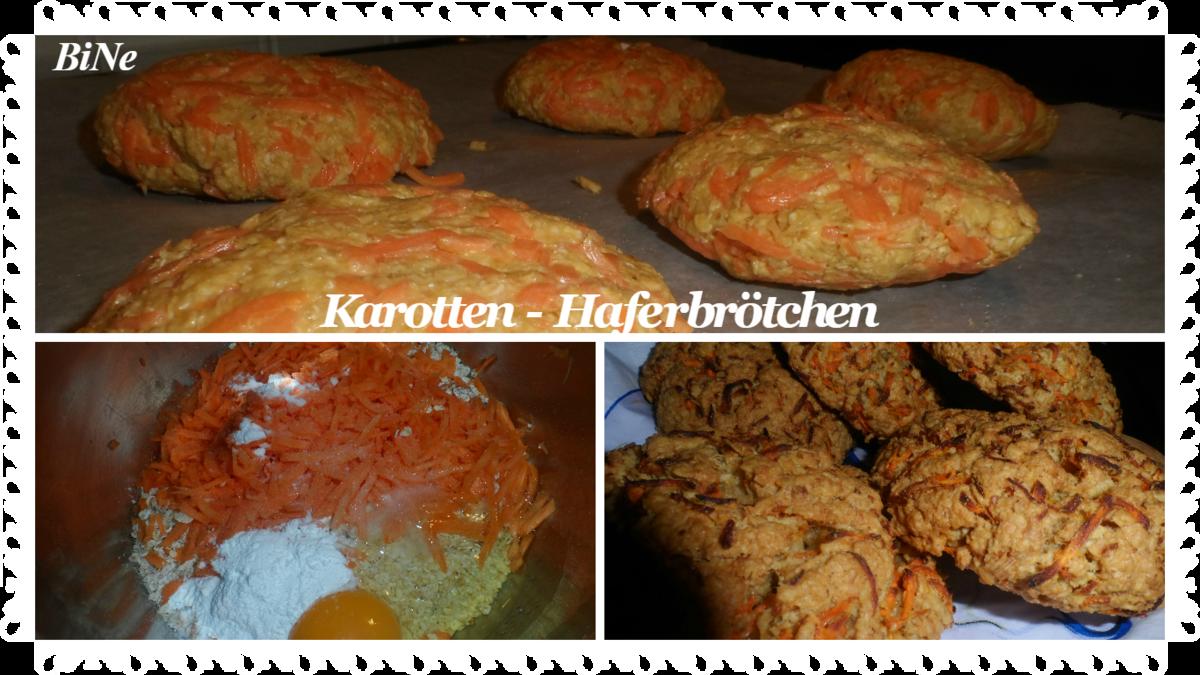 BiNe` S KAROTTEN - HAFERBRÖTCHEN - Rezept