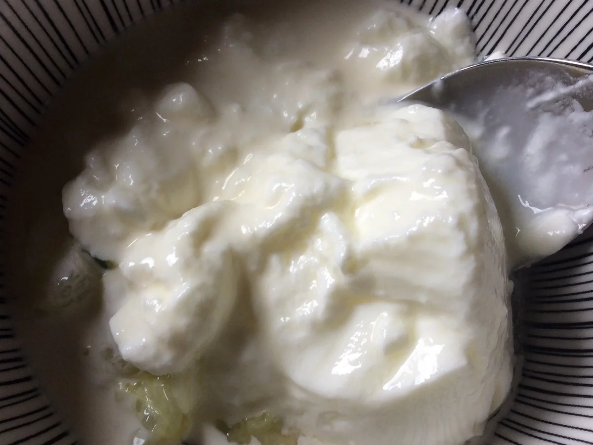Rezept: Joghurt-Minze-Dipp mit Gurke Bild Nr. 4 Joghurt-Minze-Dipp mit Gurke - Rezept - Bild Nr. 4