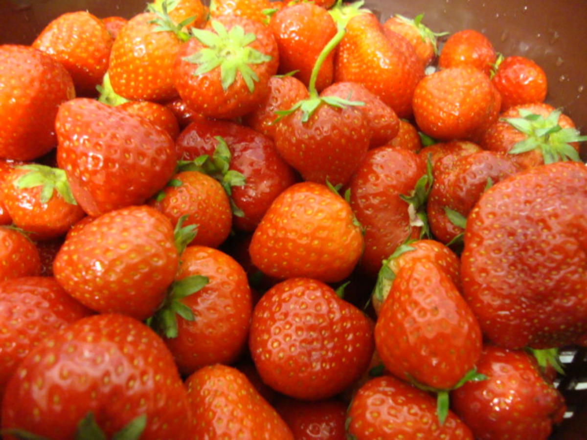 Erdbeergelee mit Erdbeeren und Limettensaft - Rezept mit Bild - kochbar.de