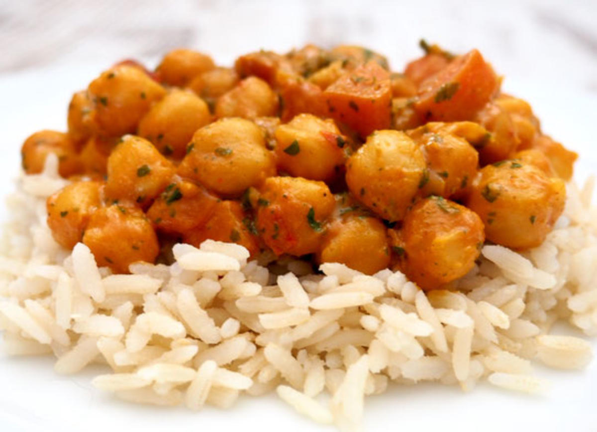 Bilder für Kichererbsen Curry Rezept