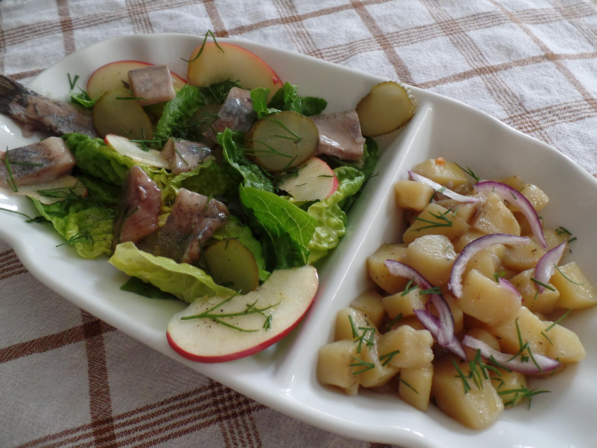 Bilder für Kartoffel-Risotto mit Matjessalat - Rezept