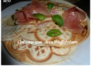 BiNe` S CALZONE AUS DEM WAFFELEISEN - Rezept