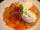 Rezept: Frische Fruchtgrütze mit Vanillecreme Frische Fruchtgrütze mit Vanillecreme - Rezept