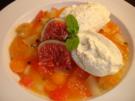 Frische Fruchtgrütze mit Vanillecreme - Rezept