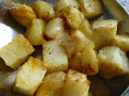 Tapa Kabeljau mit Kartoffeln und Paprika - Rezept - Bild Nr. 2