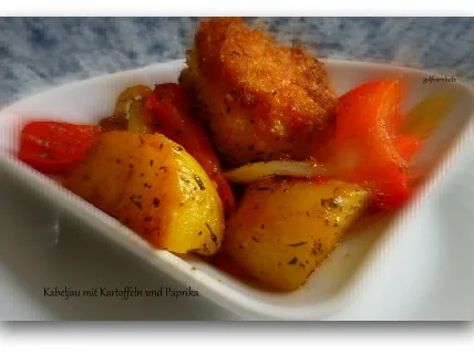 Tapa Kabeljau mit Kartoffeln und Paprika - Rezept - Bild Nr. 7