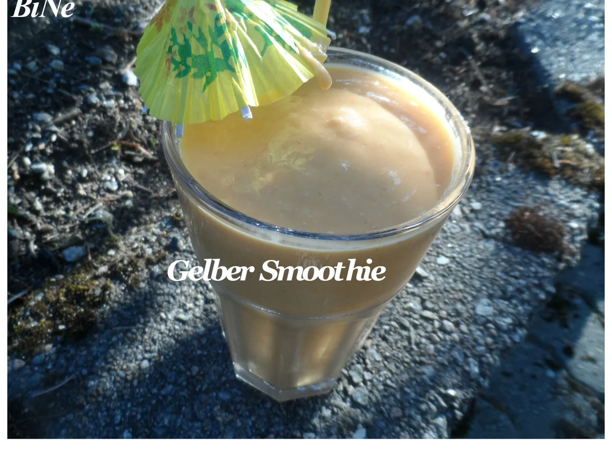 Rezept: BiNe ` S GELBER SMOOTHIE Bild Nr. 8 BiNe ` S GELBER SMOOTHIE - Rezept - Bild Nr. 8