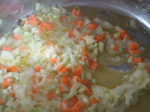 Tomatenragout-Süppchen mit Mascarpone-Kräuterflädle - Rezept - Bild Nr. 4