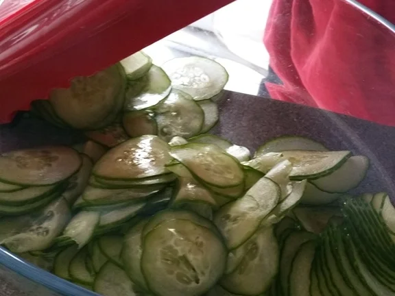 Frikadellen Gurkensalat und die neue Kartoffelernte à la Biggi - Rezept - Bild Nr. 9