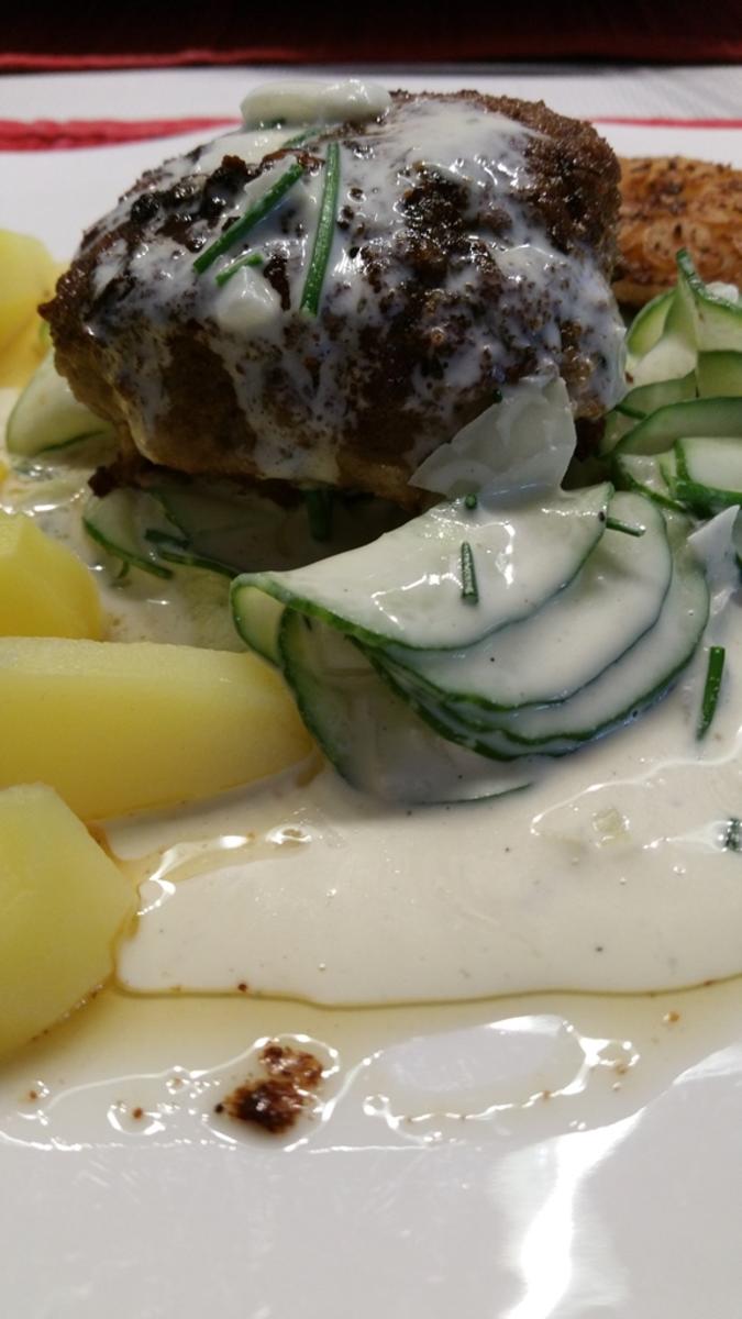 Frikadellen Gurkensalat und die neue Kartoffelernte à la Biggi - Rezept - Bild Nr. 17