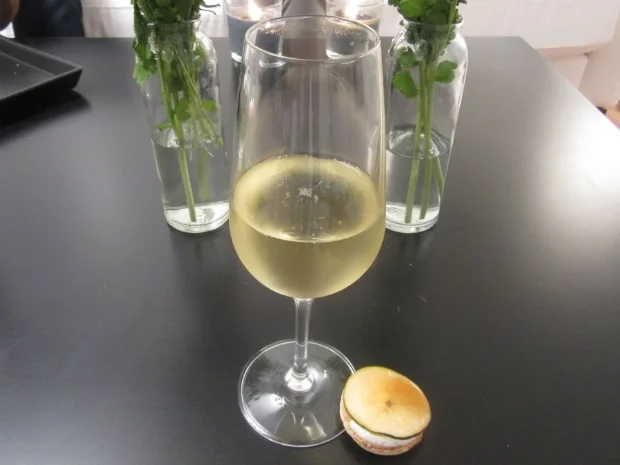 Birne Brûlée (Macarons mit Ziegenkäse und Birne) - Rezept