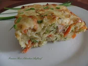 Gemüse-Reis-Schinken-Auflauf - Rezept