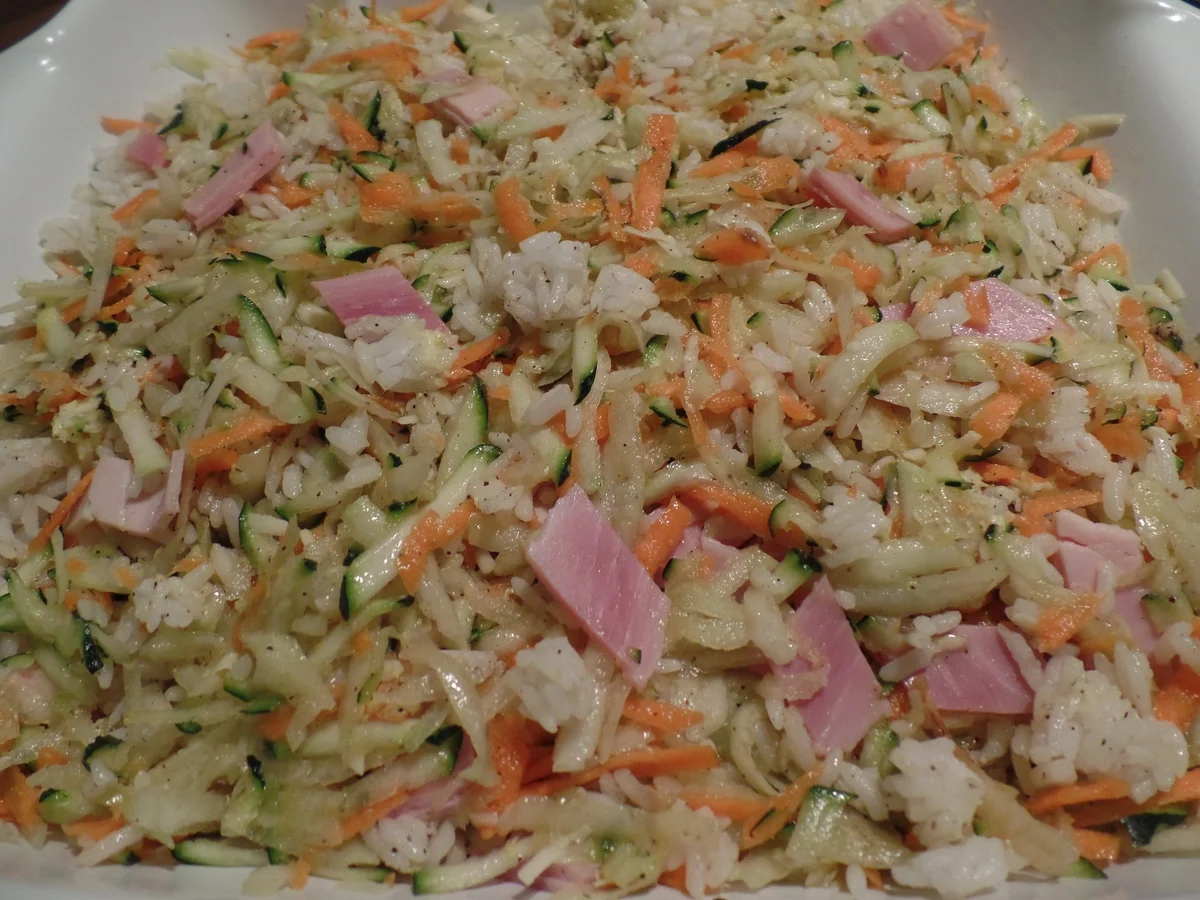 Gemüse-Reis-Schinken-Auflauf - Rezept - Bild Nr. 10