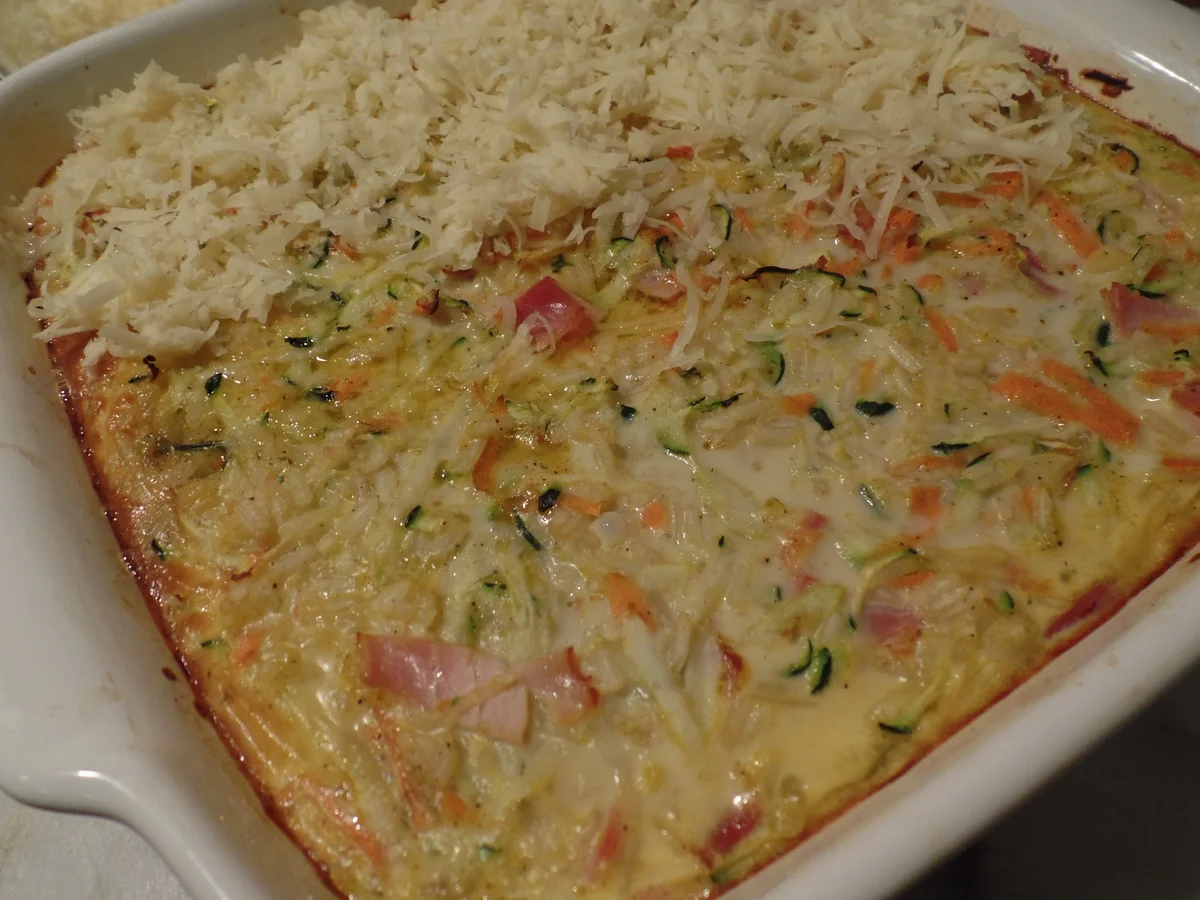 Gemüse-Reis-Schinken-Auflauf - Rezept - Bild Nr. 14