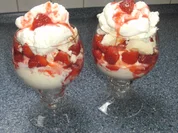 Erdbeerbecher - Rezept