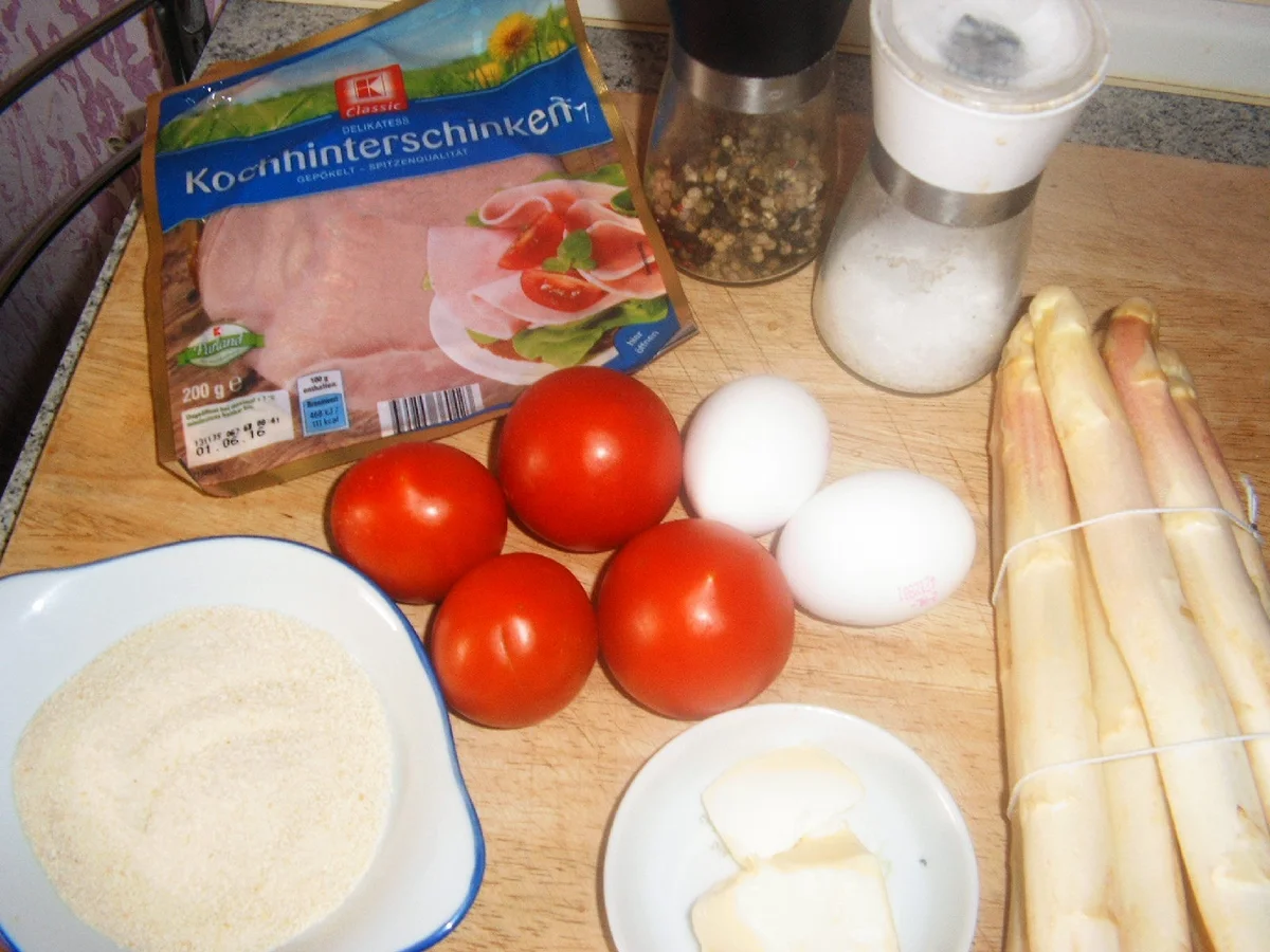 Rezept: Verdeckter Spargel Bild Nr. 2 Verdeckter Spargel - Rezept - Bild Nr. 2