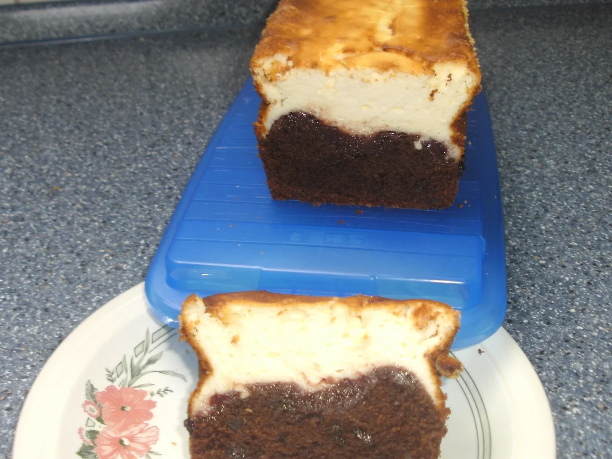 Schoko-Kirsch-Kuchen mit Quarkhaube - Rezept - Bild Nr. 3