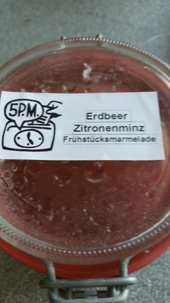 Erdbeer Minz- Fruchtcreme Aufstrich - Rezept - Bild Nr. 5