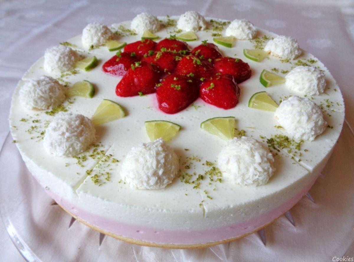 Erdbeer - Limetten - Torte - Rezept - Bild Nr. 3