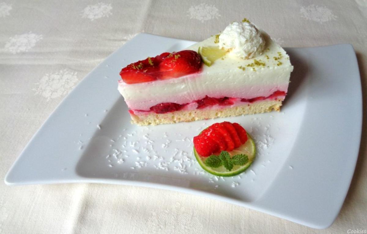 Erdbeer - Limetten - Torte - Rezept - Bild Nr. 5