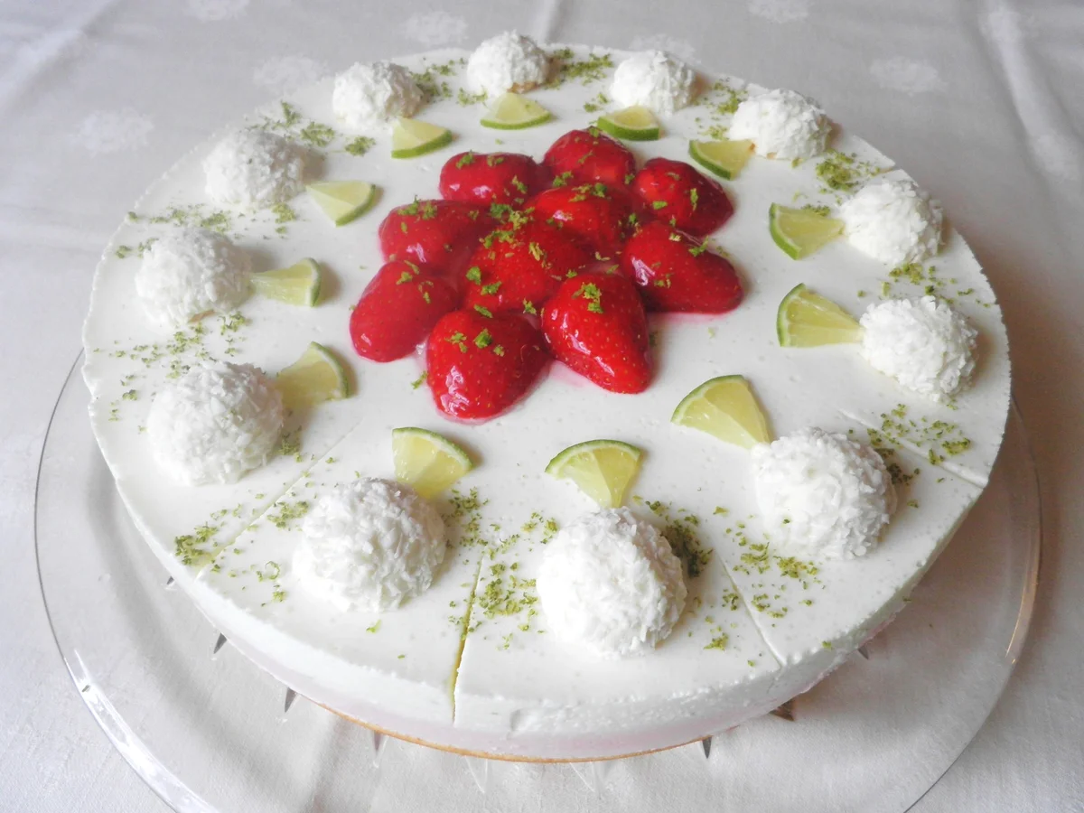 Erdbeer - Limetten - Torte - Rezept - Bild Nr. 30