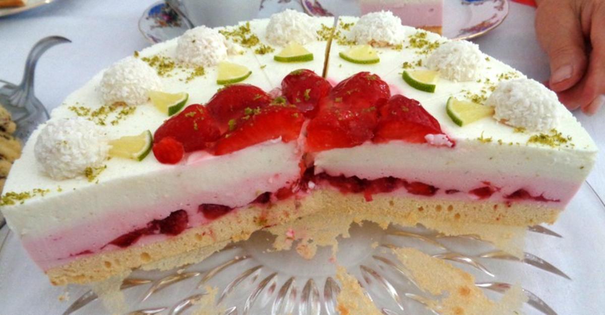 Erdbeer - Limetten - Torte - Rezept - Bild Nr. 32