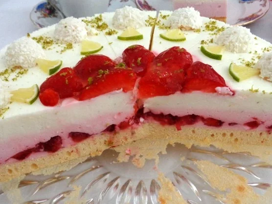 Erdbeer - Limetten - Torte - Rezept - Bild Nr. 32