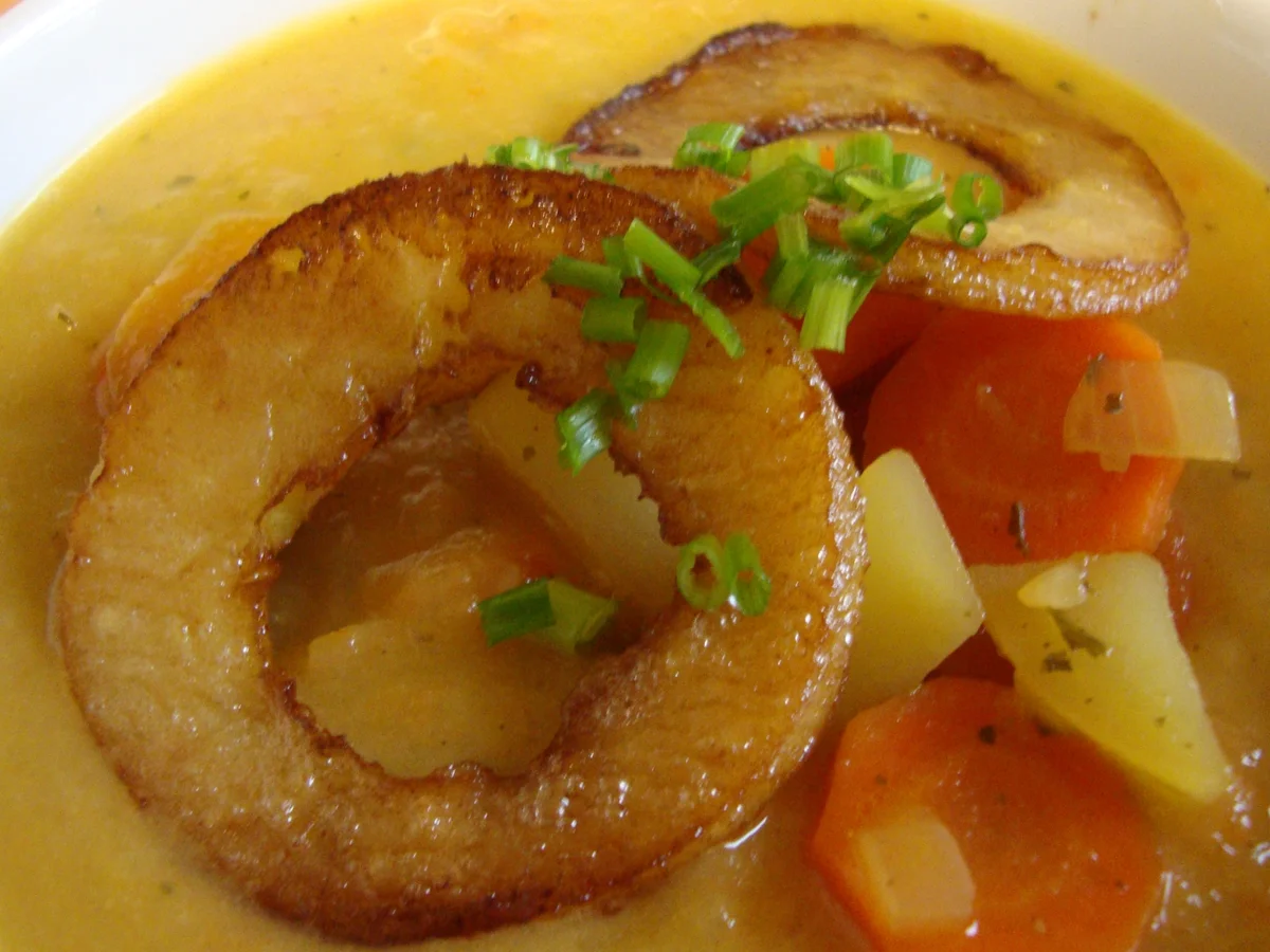 Möhrensüppchen mit Apfeleinlage - Rezept - Bild Nr. 10