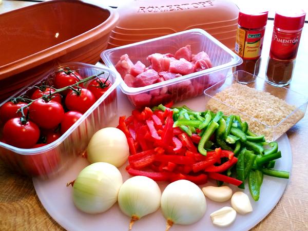 Serbisches Reisfleisch - Heute Aus Dem Römertopf ... - Rezept - Kochbar.de