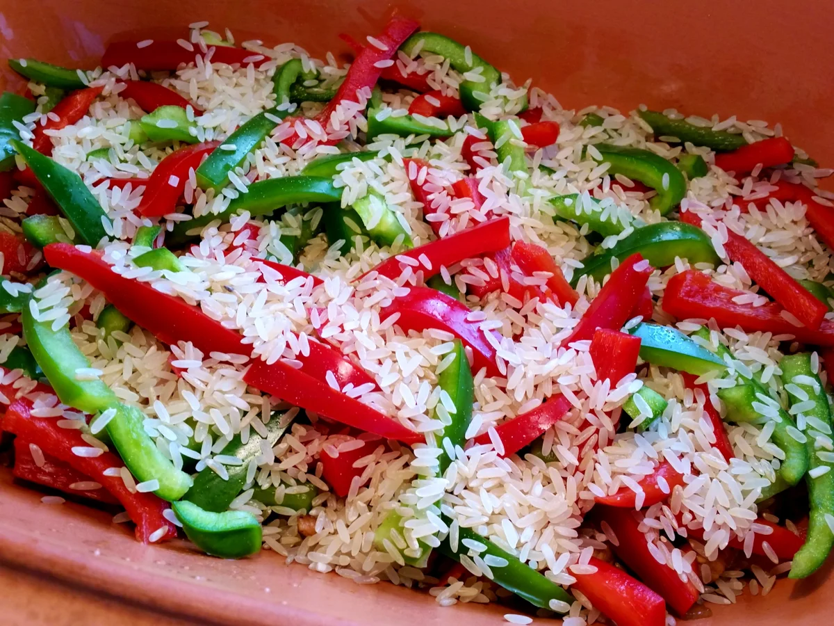 Serbisches Reisfleisch - heute aus dem Römertopf ... - Rezept - Bild Nr. 6