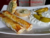 Sigara Börek mit Hackfleischfüllung - Rezept