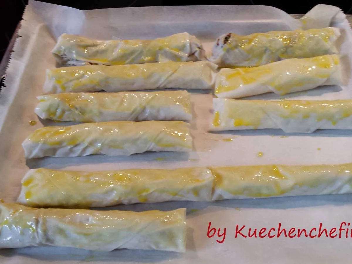 Rezept: Sigara Börek mit Hackfleischfüllung Bild Nr. 6 Sigara Börek mit Hackfleischfüllung - Rezept - Bild Nr. 6