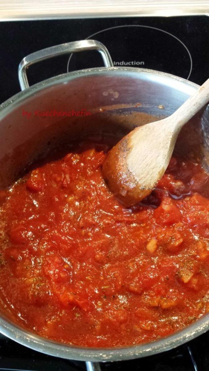 Makkaroni mit etwas schärferer Tomatensauce - Rezept - Bild Nr. 6