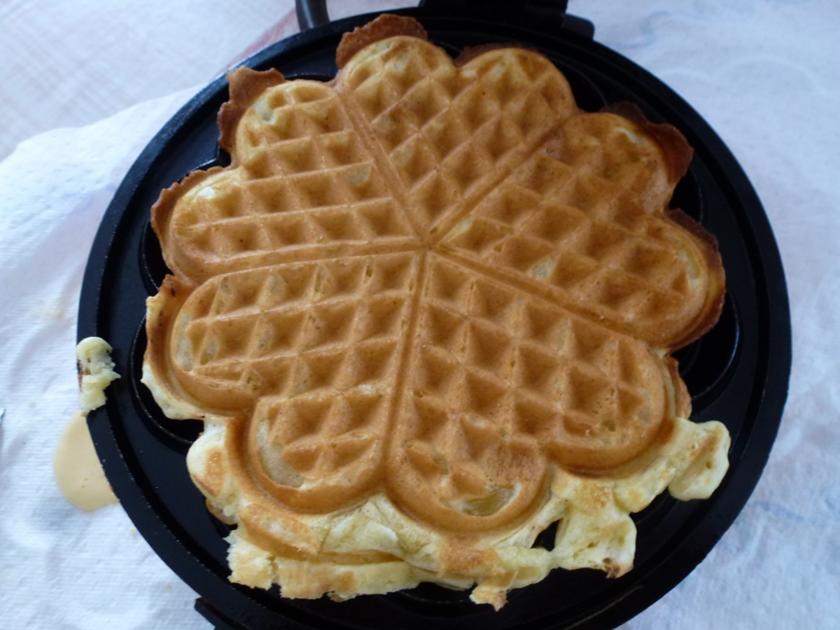 Waffeln fluffig