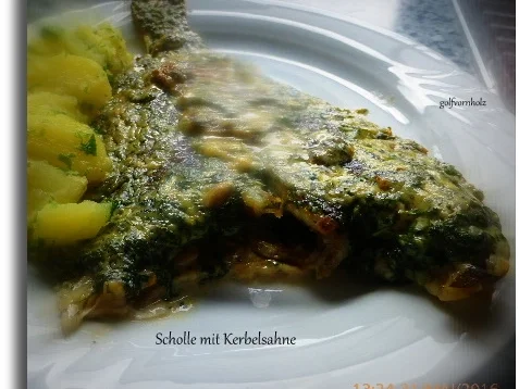 Scholle in Kerbelsahne - Rezept - Bild Nr. 6