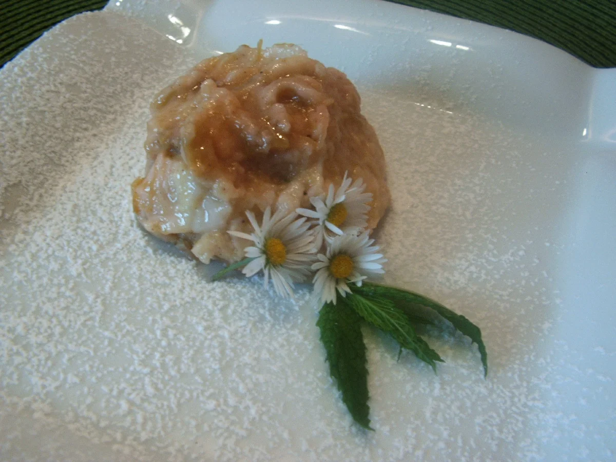 Rezept: Rhabarber-Eierlikör-Pudding Rhabarber-Eierlikör-Pudding - Rezept